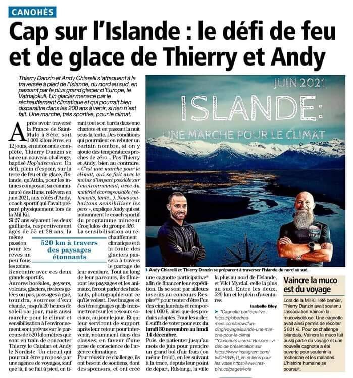 Notre Thierry renfile ses baskets pour la bonne cause en 2021 !