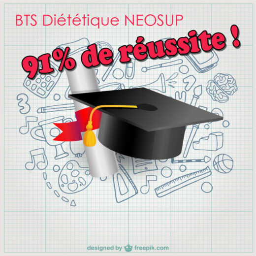 BTS Diététique NEOSUP : 91% de réussite !