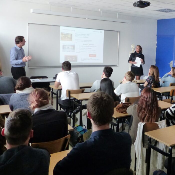 Le groupe Grand Vision en visite