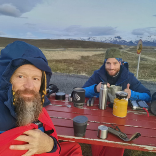 PREMIERE SEMAINE EN ISLANDE POUR THIERRY &#038; ANDY !