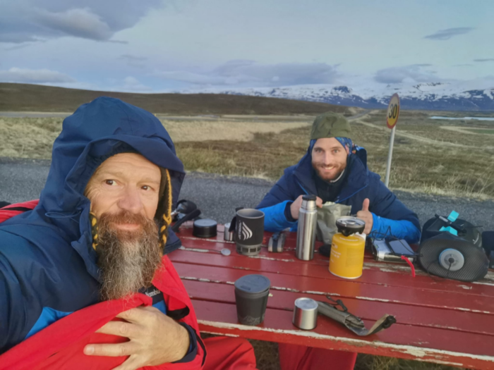 PREMIERE SEMAINE EN ISLANDE POUR THIERRY & ANDY !