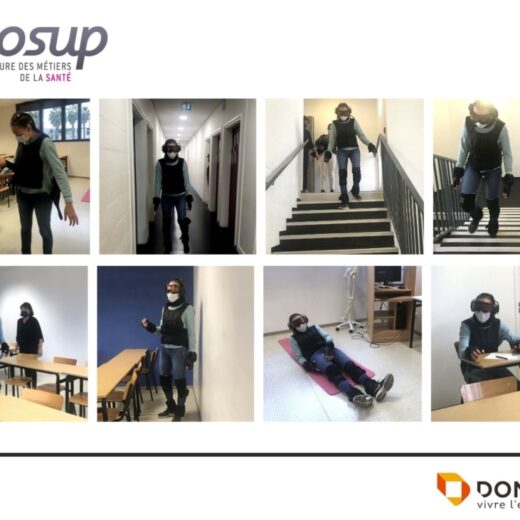 Les étudiants de NEOSUP ont fait l’expérience du vieillissement