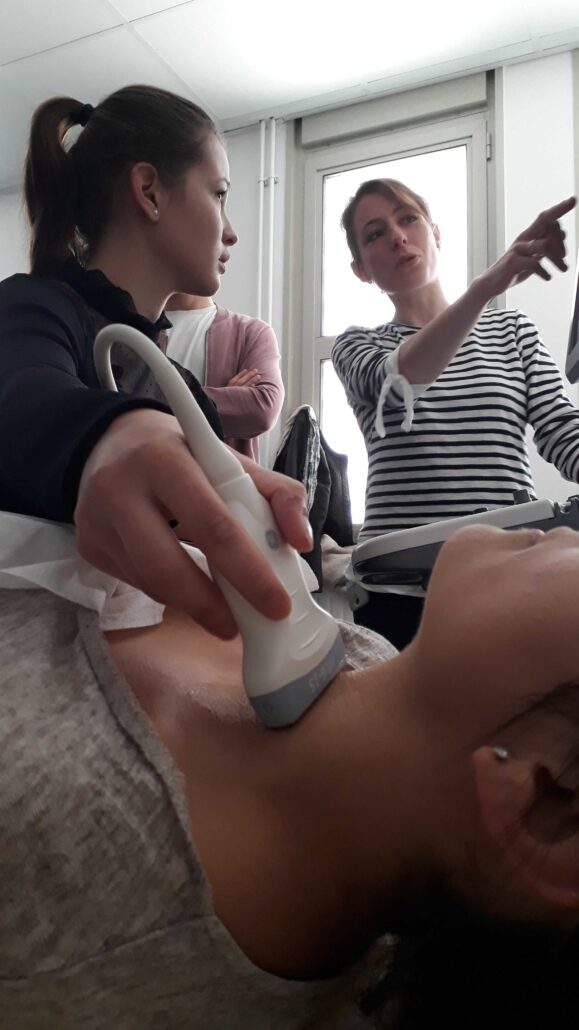 TP d’échographie au centre hospitalier de Perpignan