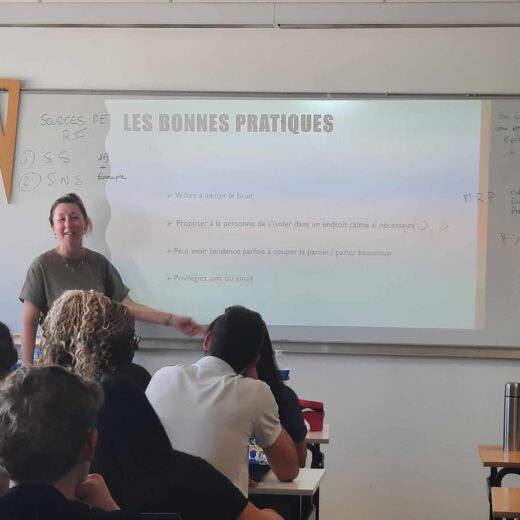 Sensibilisation à l’autisme pour les étudiants de 1re année en DTS IMRT
