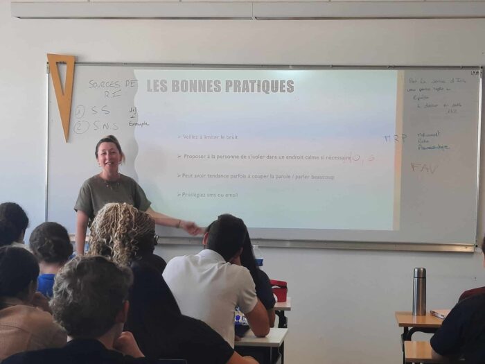 Sensibilisation à l’autisme pour les étudiants de 1re année en DTS IMRT