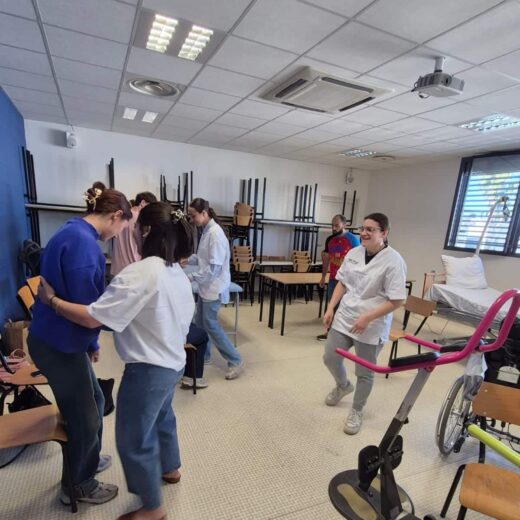 L’ergonomie au cœur des travaux pratiques des étudiants en DTS IMRT
